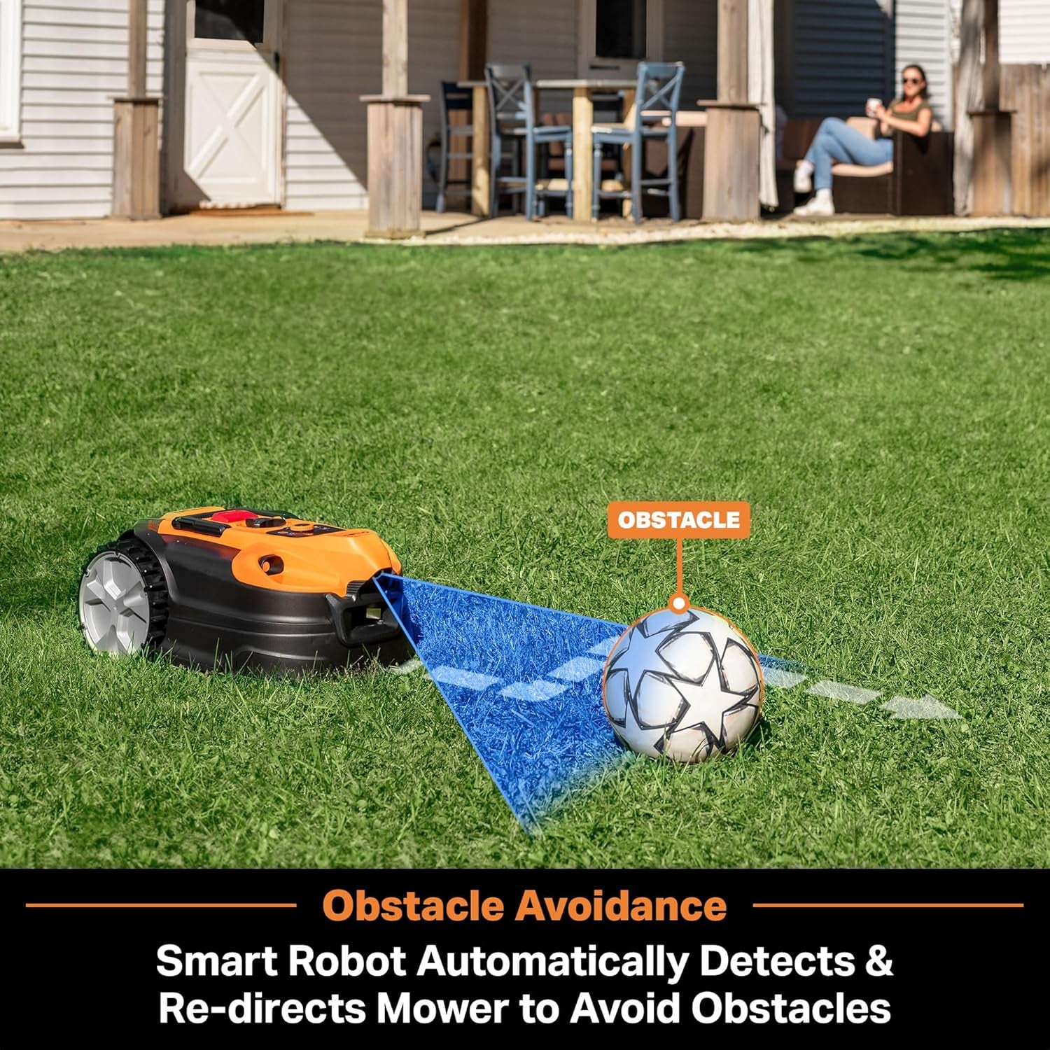 Ocumow R1600 Robot Lawn Mower – Vbrm701I4 Plus