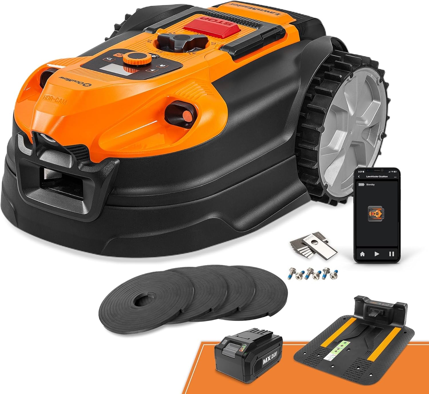 Ocumow R1600 Robot Lawn Mower – Vbrm701I4 Plus