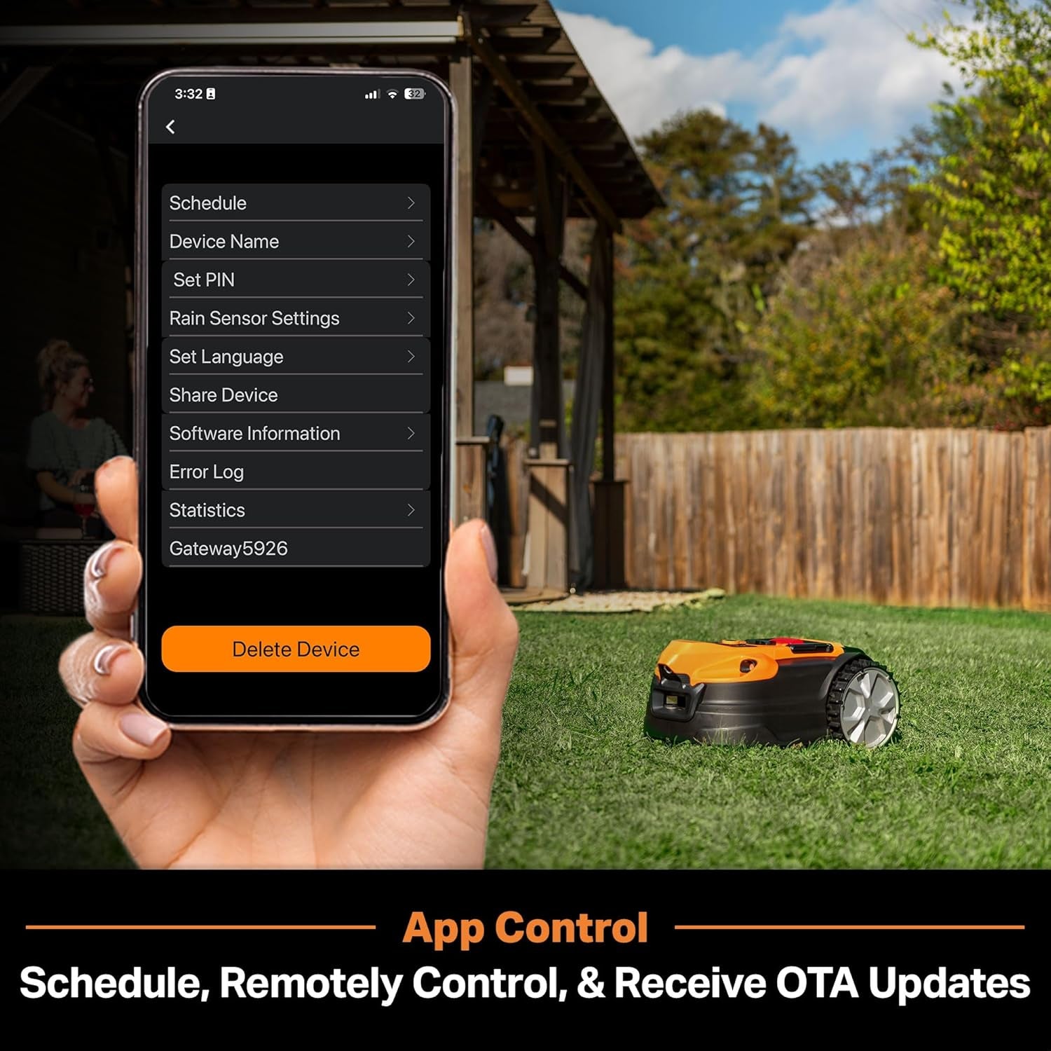 Ocumow R1600 Robot Lawn Mower – Vbrm701I4 Plus