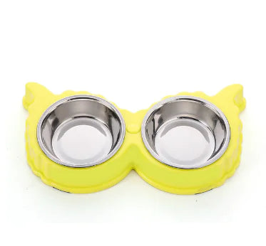 Double Pet Bowls